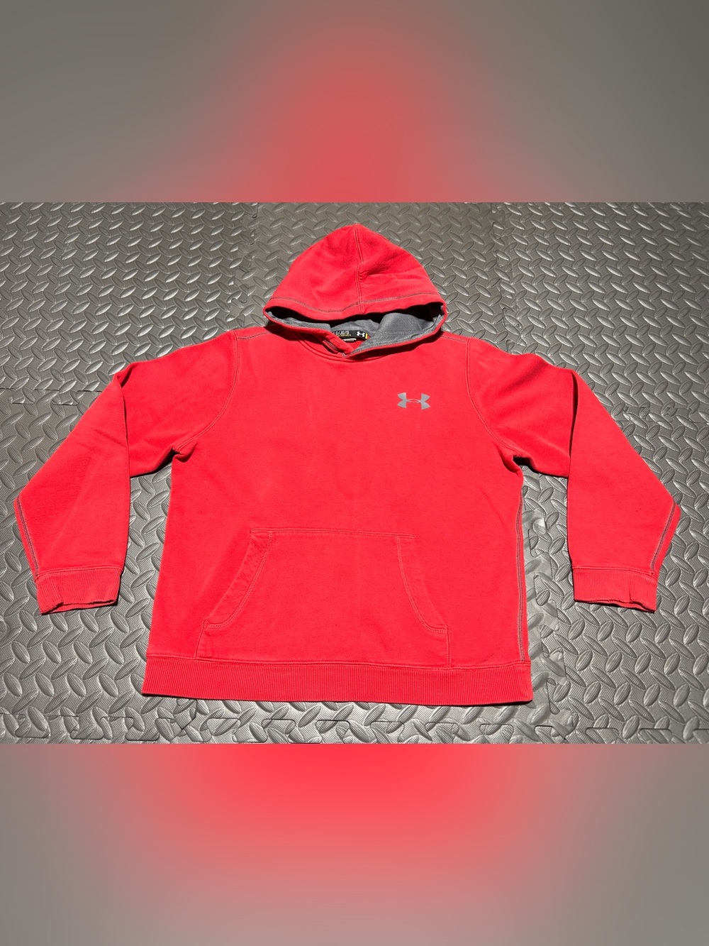 Under Armour Kids Red Pullover Hoodie